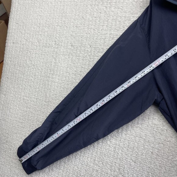 Tommy Hilfiger Jacket Men L Blue Yacht Sailing Full Zip Collared Hidden Hood - Picture 13 of 16